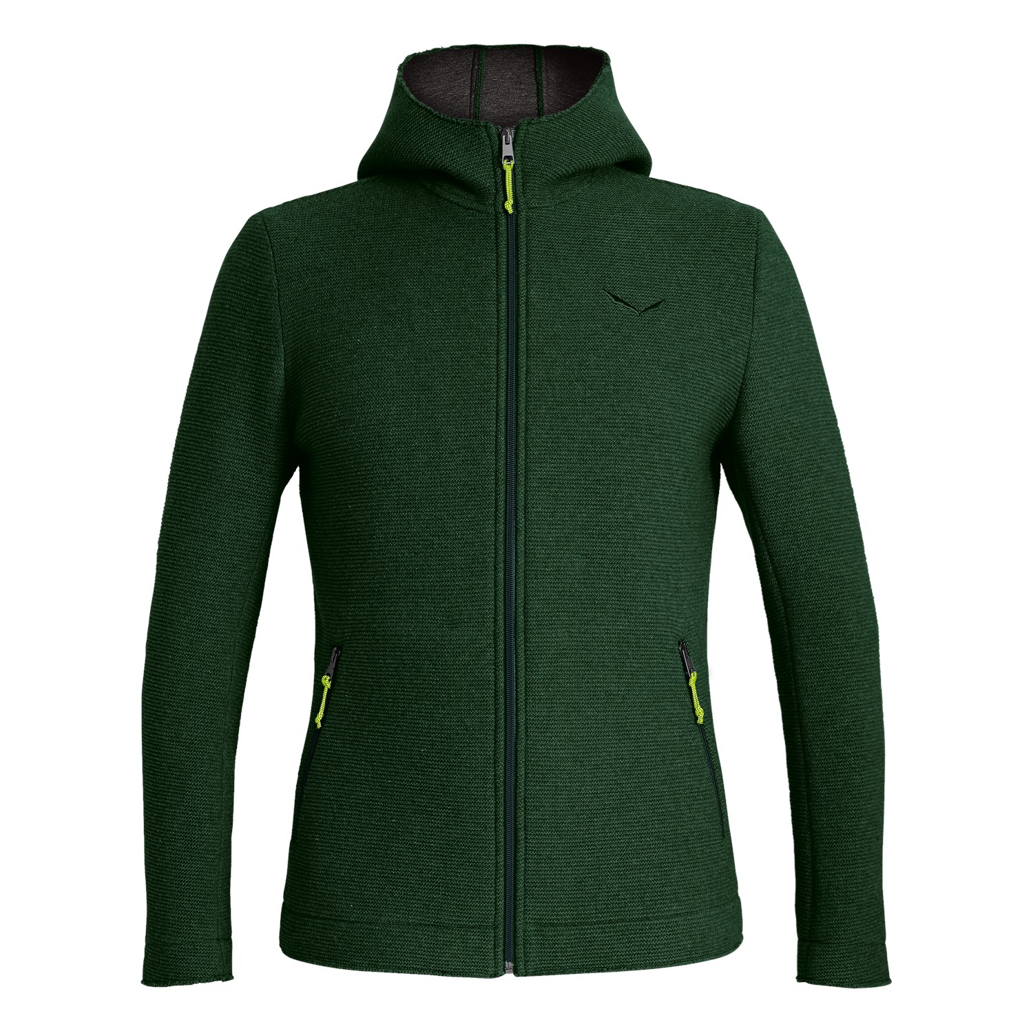 Chaqueta Plumas Hombre Chile - Salewa Sarner Wool - Verde - UYHC-86492